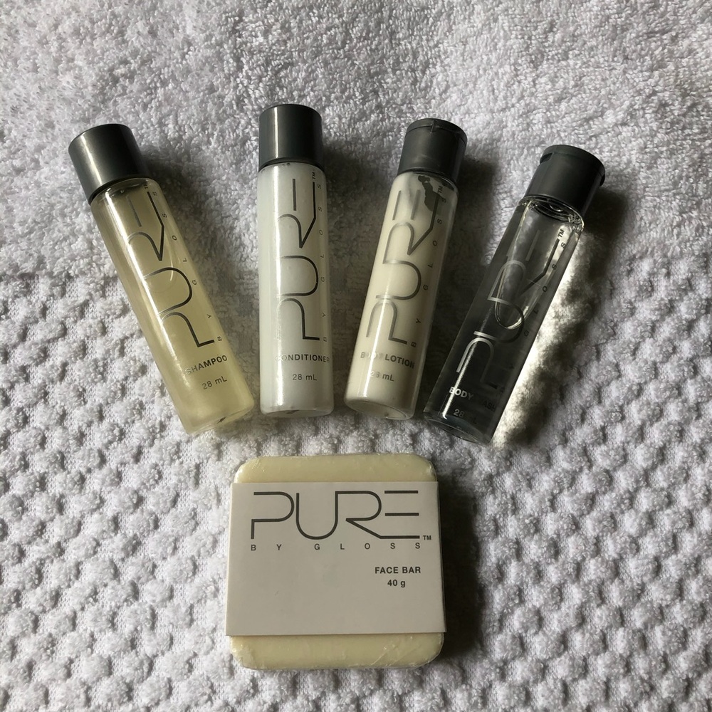 PURE by Gloss 5 piece travel bundle